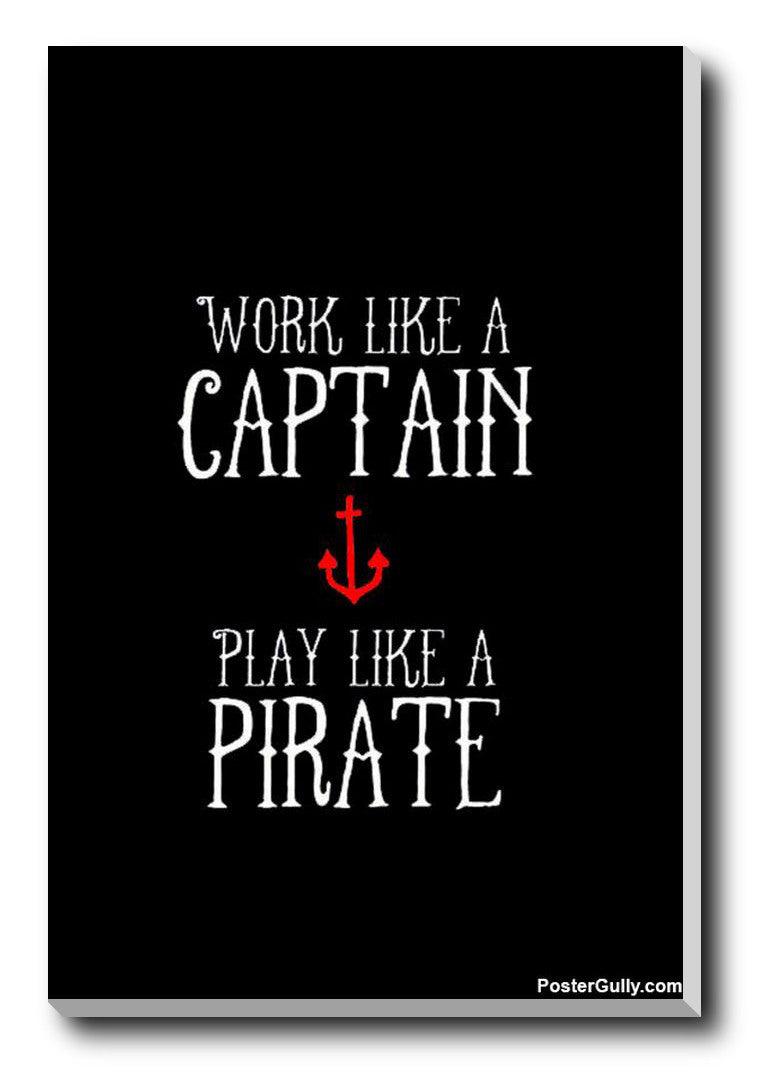 Brand New Designs, Work Like A Captain Artwork