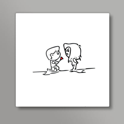 Express Your Love Square Art Prints