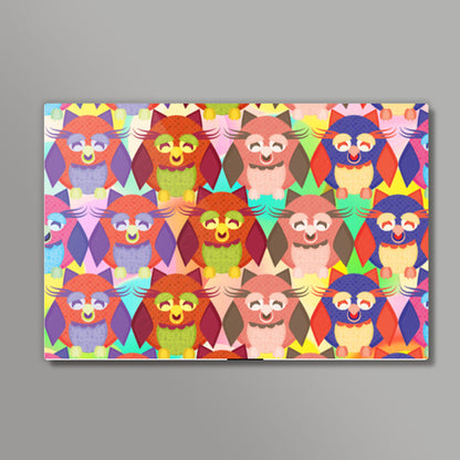 Crazy Owls!! Wall Art