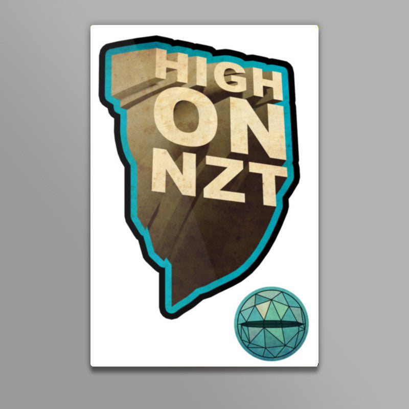 High on NZT Wall Art