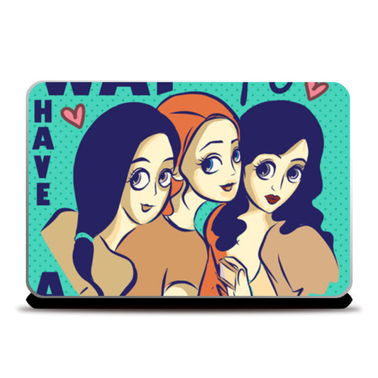 Laptop Skins, friendship Laptop Skins