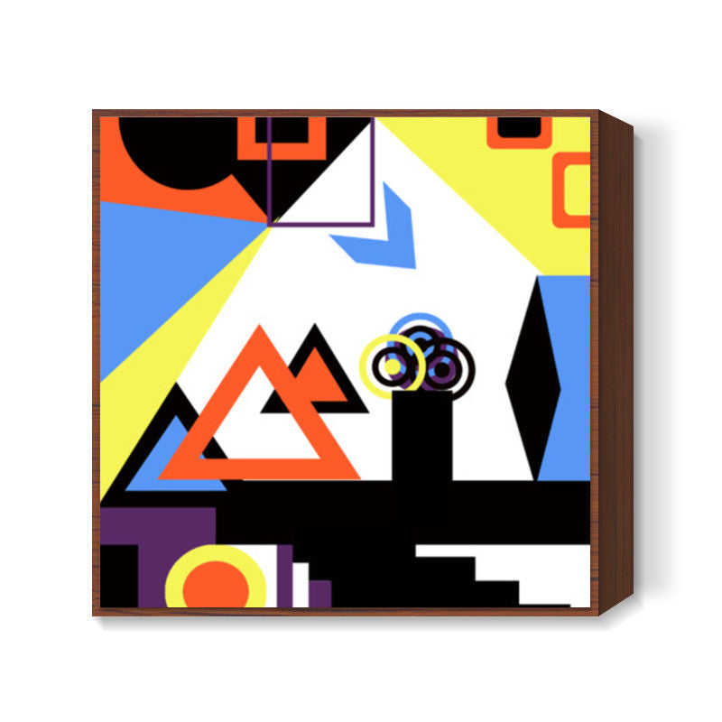 Abstract Geometric Square Art Prints