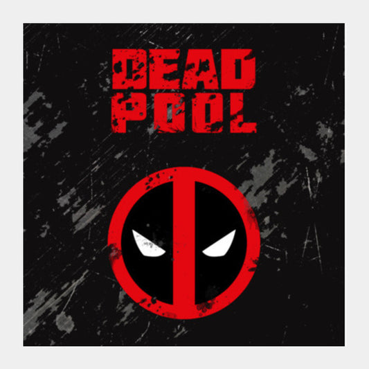 Square Art Prints, Deadpool Square Art Prints