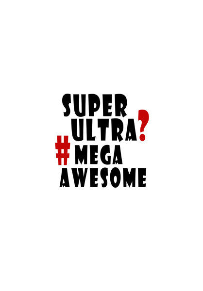 SUPER AWESOME Art PosterGully Specials