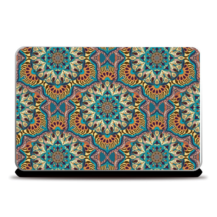 Abstract Art Pattern Indian Laptop Skins