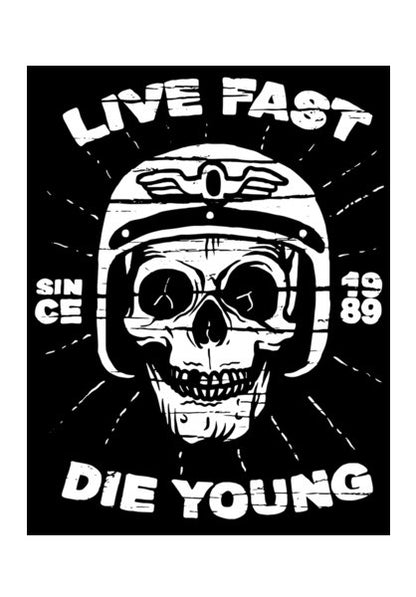 Live Fast 1 Wall Art