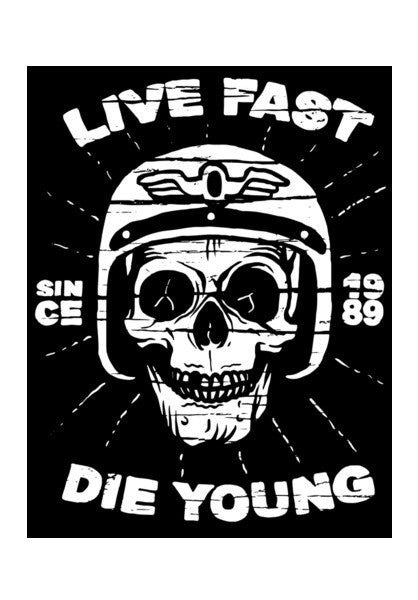 Live Fast 1 Art PosterGully Specials