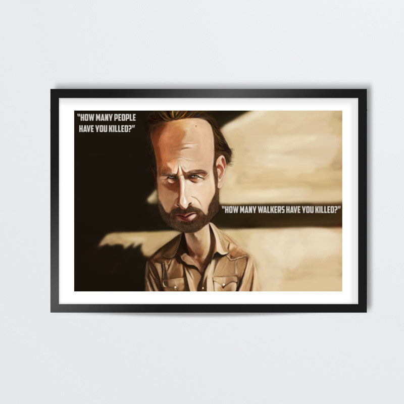 The Walking Dead | Rick Grimes Wall Art