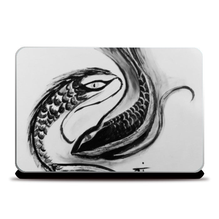 Ying Yang Koi fish Laptop Skins