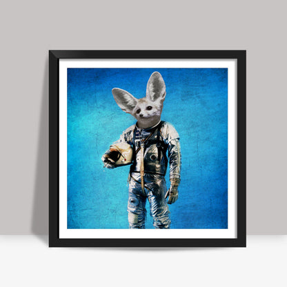 fennec the captain Square Art Prints