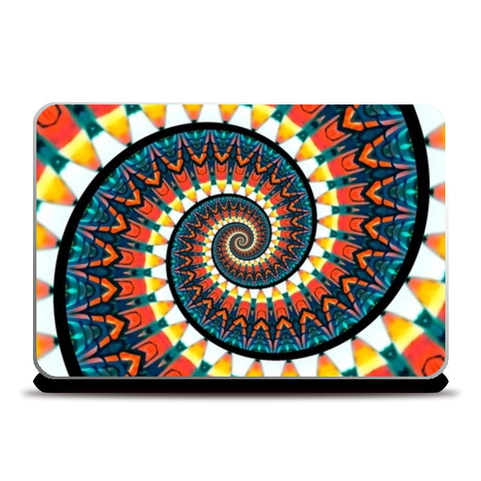 Spiral Print Laptop Skins