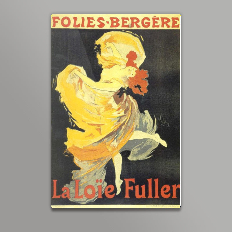 Vintage Poster Folies Bergere Wall Art