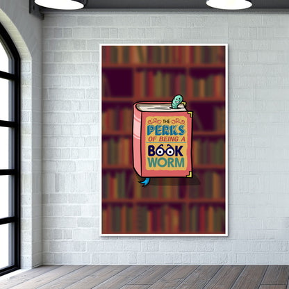 Bookworm Wall Art