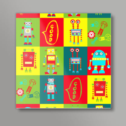 ROBO Square Art Prints