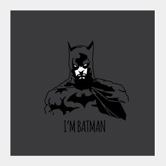 Square Art Prints, Im Batman Square Art Prints