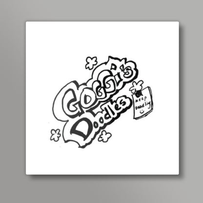 Goggis Doodles Square Art Prints