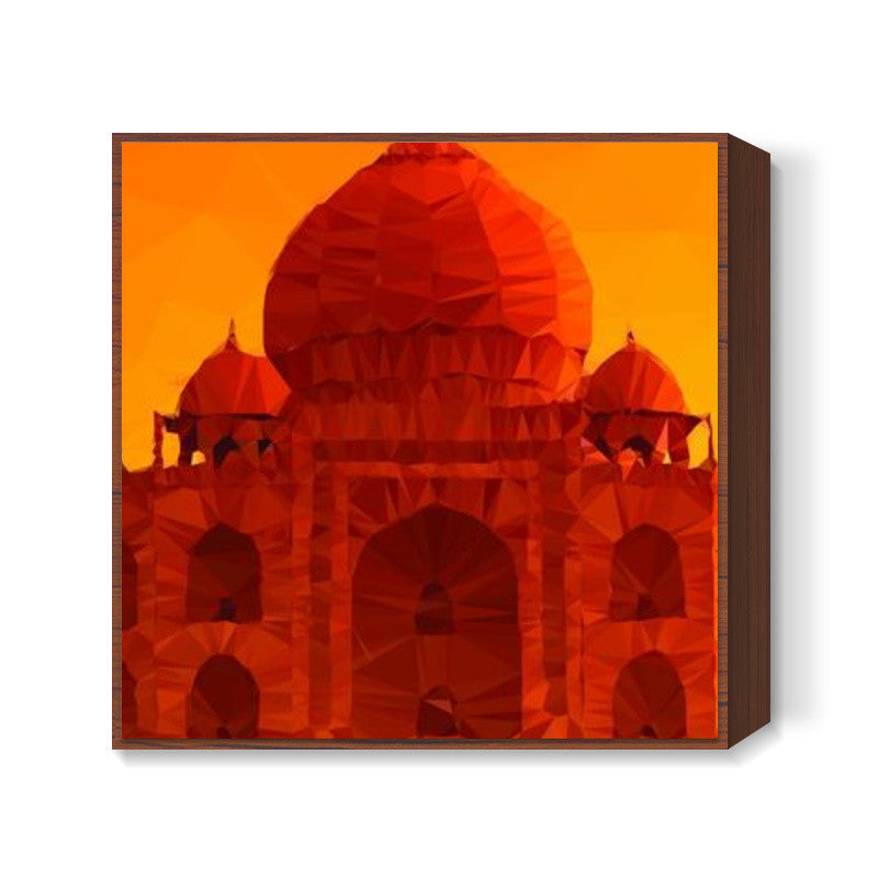 taj mahal low poly | vinayak chincholkar