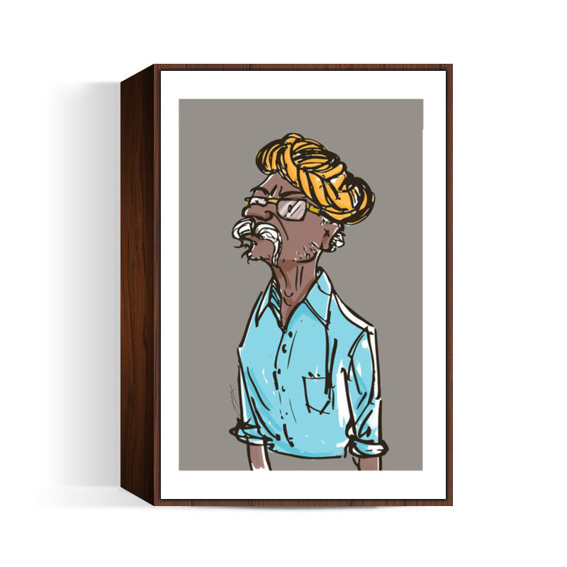 Turbaned guy Wall Art