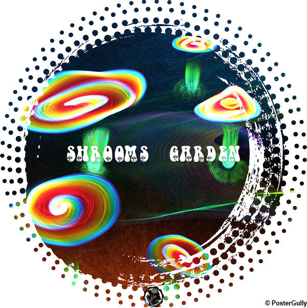 Brand New Designs, Shrooms Garden Artwork