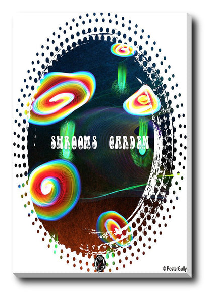 Brand New Designs, Shrooms Garden Artwork