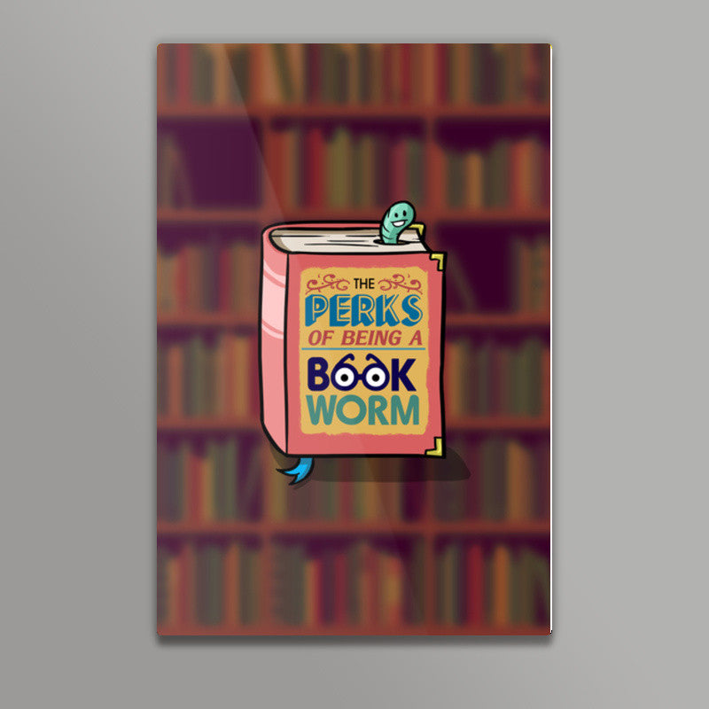 Bookworm Wall Art