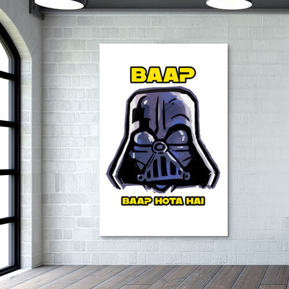 vader baap Wall Art