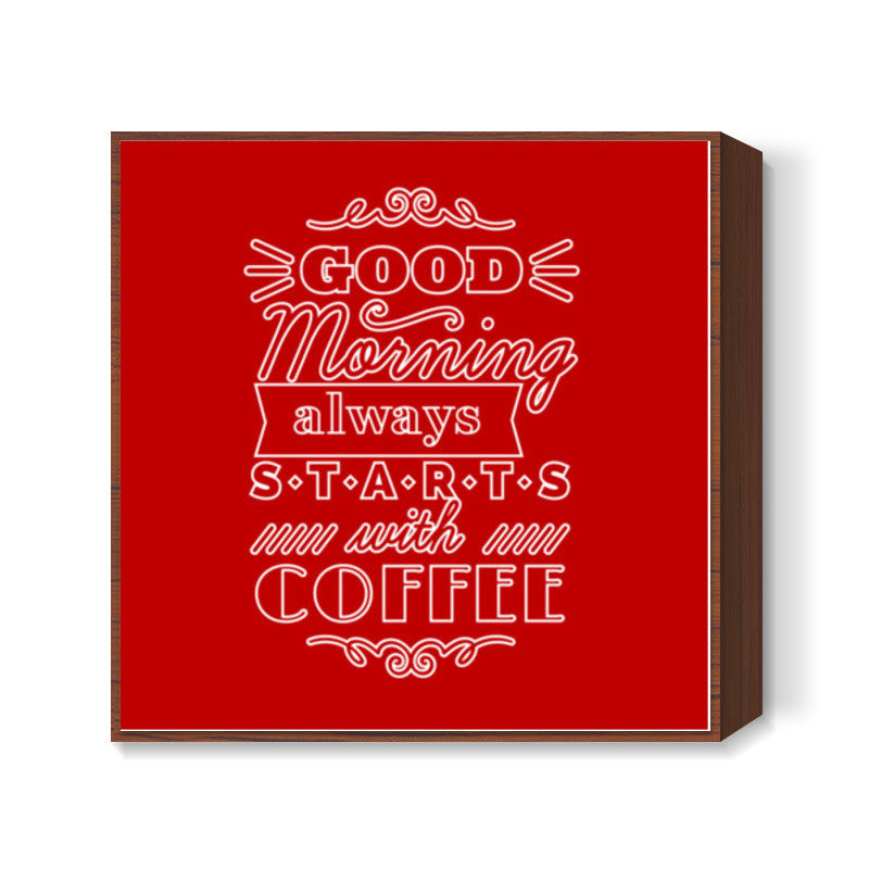 Coffee Square Art Prints