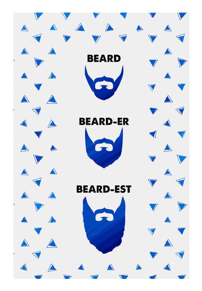 PosterGully Specials, Beard Grammer Wall Art