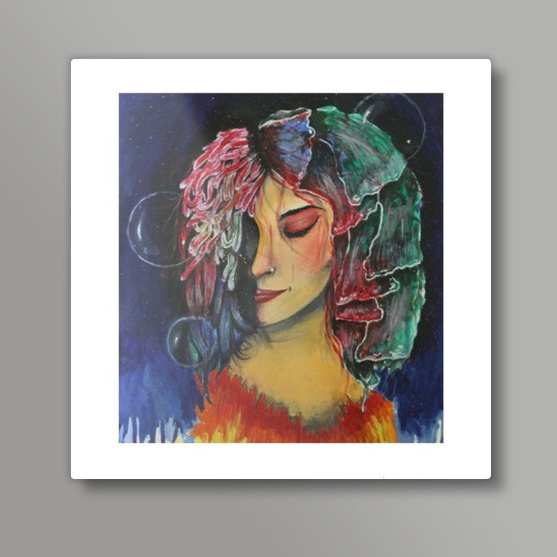 Deliquescent Dreams Square Art Prints