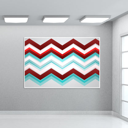 Chevron Blend Wall Art