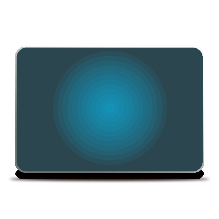 Laptop Skins, Blue Circles Laptop Skins