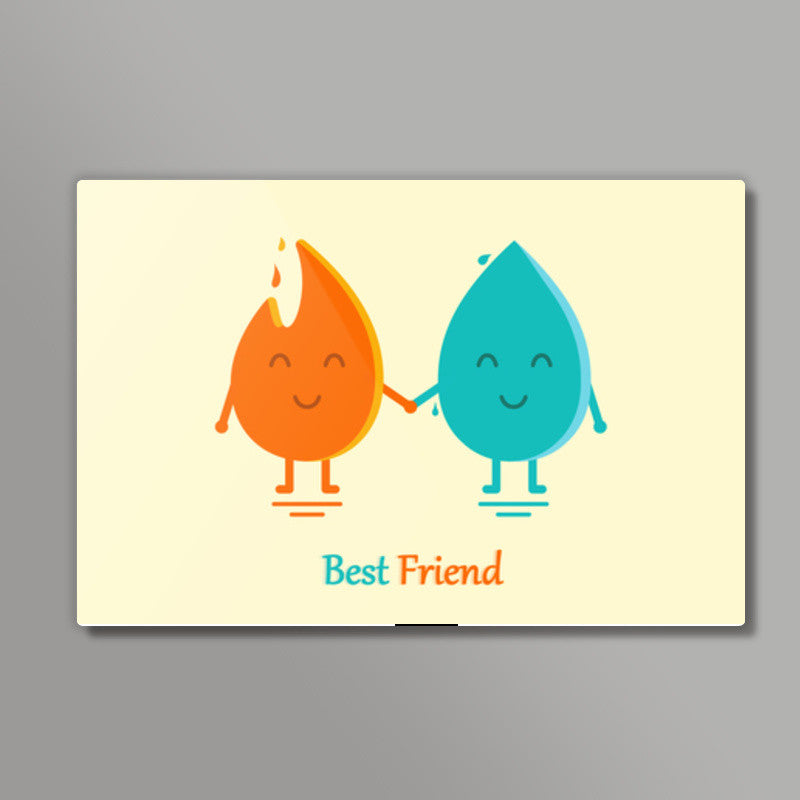 HD Best Friends Forever Wall Poster For Friend /HD Wall Poster For Gift /  HD Friends Wall Poster for Wall Decoration (12x18-Inch, 300 GSM Thick  Paper, Gloss Laminated, Unframed) Rolled Fine Art