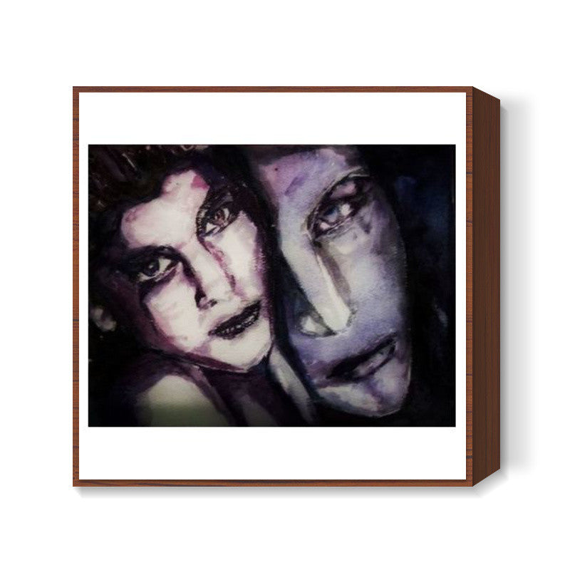 gaze Square Art Prints