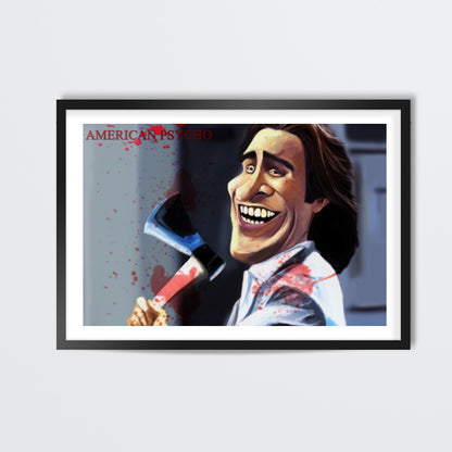 American Psycho | Caricature Wall Art