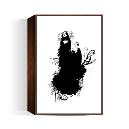 Silent Black Angel Wall Art