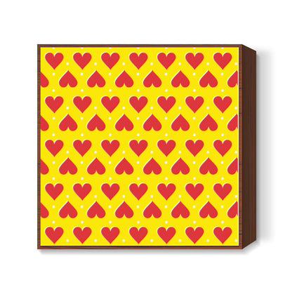 Hearts Square Art Prints