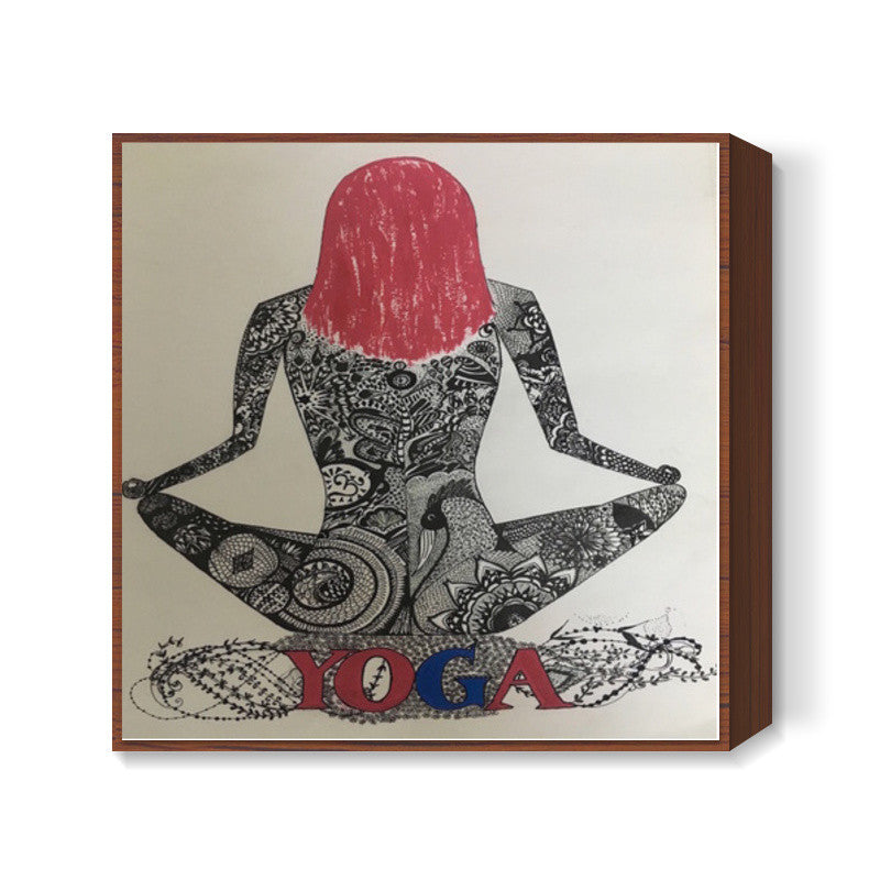 Yoga Square Art Prints