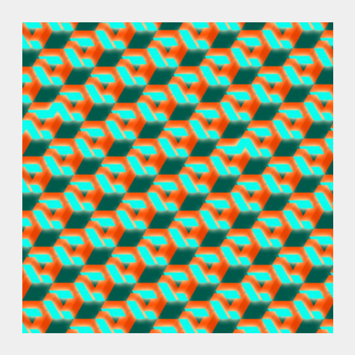 Square Art Prints, 3d pattern Square Art Prints