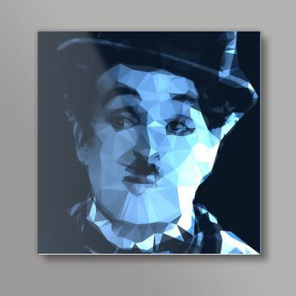 Charli Chaplin Square Art Prints