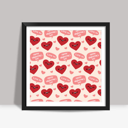 Valentines Day Square Art Prints