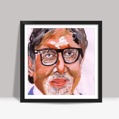 Amitabh Bachchan or Big B only gets better with age Square Art Prints