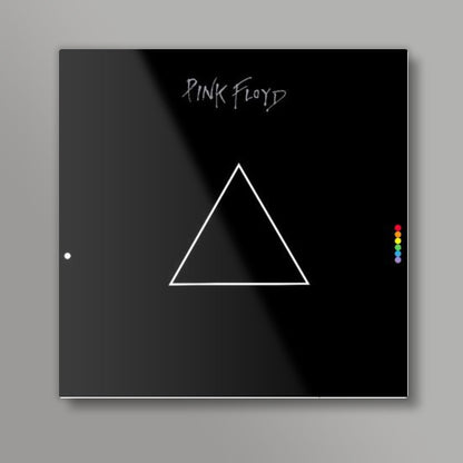 Pink Floyd The Dark Side of the Moon Minimal Square Art Print