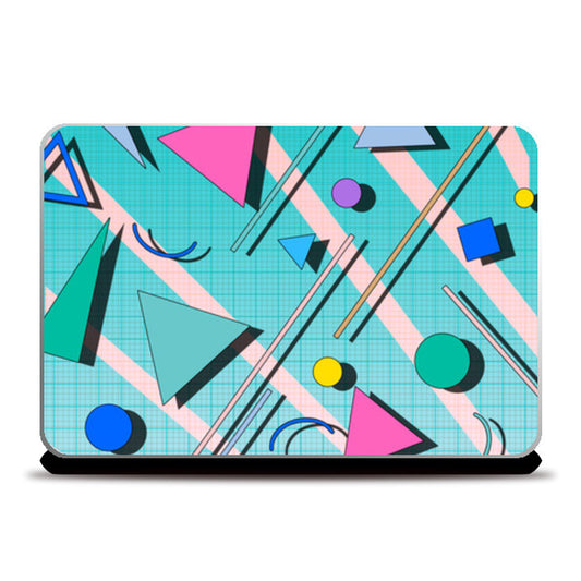 Laptop Skins, 80s pop retro pattern 4 Laptop Skins