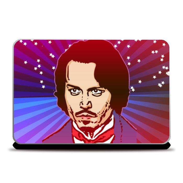 Laptop Skins, Johnny Depp Hollywood Actor Laptop Skins