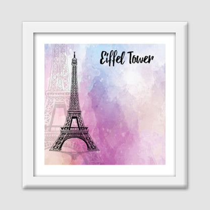 Eiffel Tower - Paris Premium Square Italian Wooden Frames