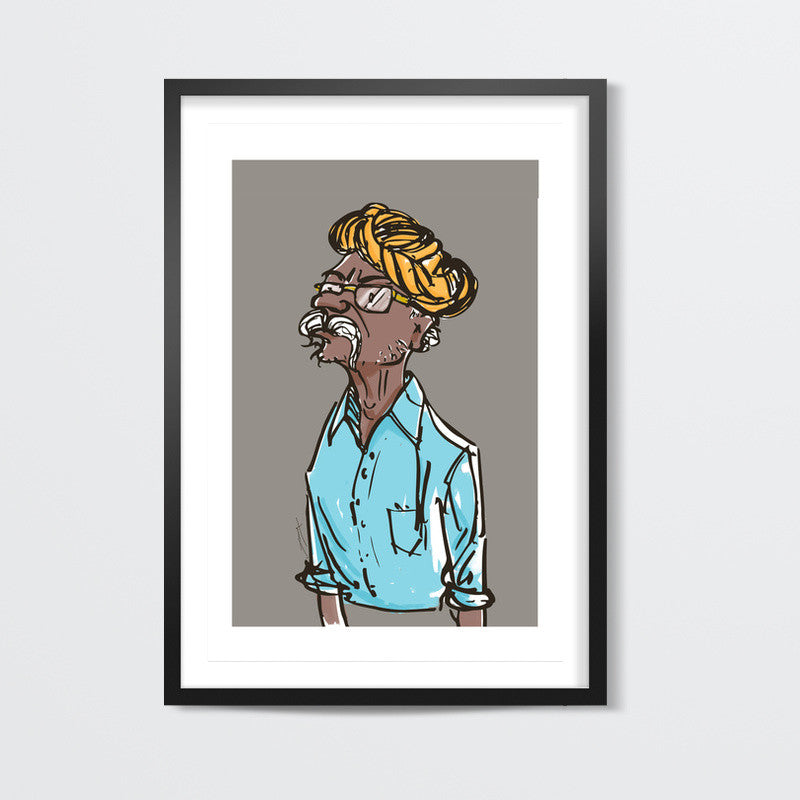 Turbaned guy Wall Art