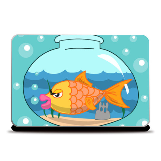 Laptop Skins, Fish bowl Laptop Skins