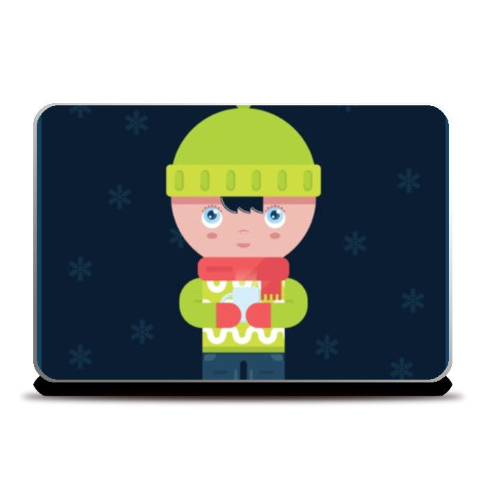 Laptop Skins, Cute Winter Times Laptop Skins