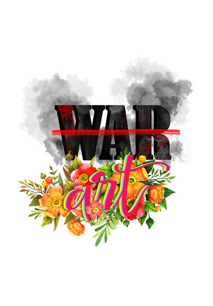 Stop war-Make art Wall Art