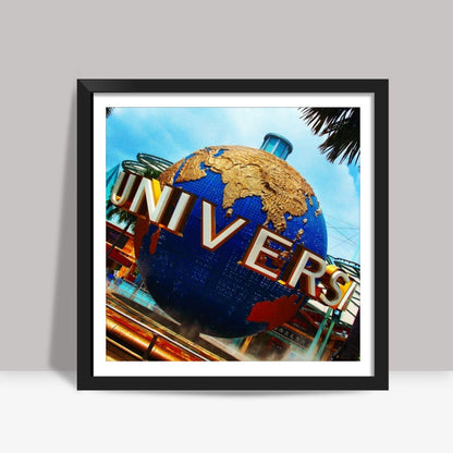 Universal studios Singapore Square Art Prints